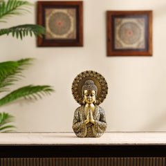 Decorative Serene Buddha Statue, 24 cm