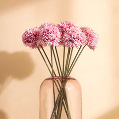 Artificial Chrysanthemum Flower Sticks (6 Sticks, 45 cm, Lavender)