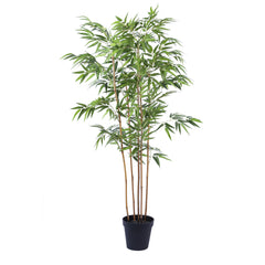 Artificial Bamboo Plant in Black Pot (180 cm)