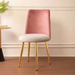 Blush Luxe Velvet Dining Chair