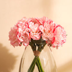 Artificial Peony Flower Bouquets (2 Bouquets, 30 cm, Light Pink)