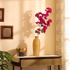 Artificial Bougainvillea Flower Stick (115 cm, Purple)