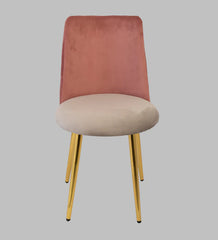 Blush Luxe Velvet Dining Chair
