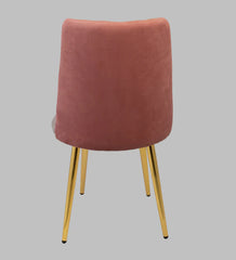 Blush Luxe Velvet Dining Chair