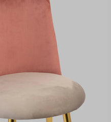 Blush Luxe Velvet Dining Chair