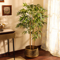 Artificial Bamboo Plant in Black Pot (150 cm)