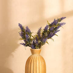 Artificial Lavender Flower Stick (3 Sticks, 50 cm)