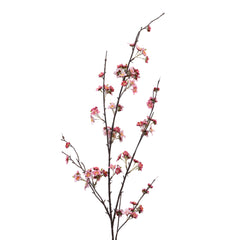 Artificial Cherry Blossom Stick (130 cm, Pink)