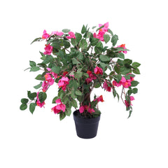 Artificial Bougainvillea Bonsai Tree in Black Pot (90 cm)