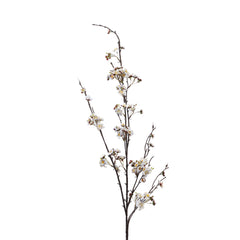 Artificial Cherry Blossom Stick (130 cm, White)