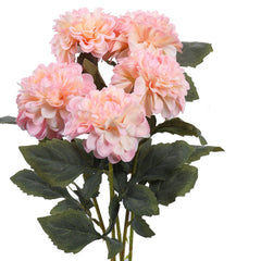 Artificial Chrysanthemum Flower Sticks (5 Sticks, 50 cm, Pink)