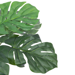 Artificial Monstera Plant in Black Pot (55 cm)