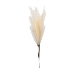 Artificial Pampas Sticks (3 Sticks, 110 cm, Beige)