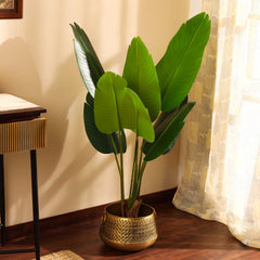 Artificial Banana Plant in Black Pot (120 cm)