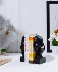 Hear No Evil Black Face Bookend