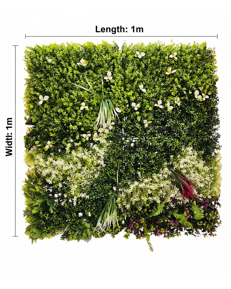Meadow Breeze Artificial Green Wall Panel
