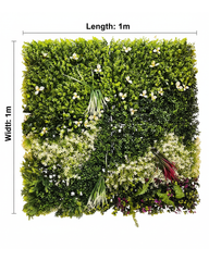 Meadow Breeze Artificial Green Wall Panel
