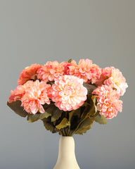 Artificial Chrysanthemum Flower Sticks (5 Sticks, 50 cm, Pink)