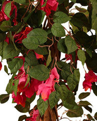 Artificial White Flowering Tree Accent 120cm (4ft)