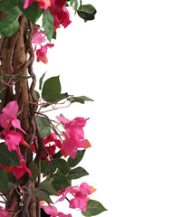 Artificial White Flowering Tree Accent 120cm (4ft)