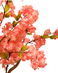 Artificial Pink Hydrangea Tree 130cm (4ft)