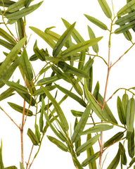 Artificial Bamboo Leaf Stems Set of 5 150cm (5ft)