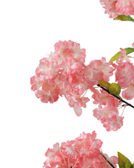 Artificial Pink Hydrangea Tree 130cm (4ft)