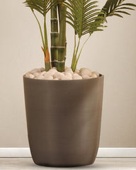 Verdant Planter (Medium, 12x13 inches, Slate Grey)