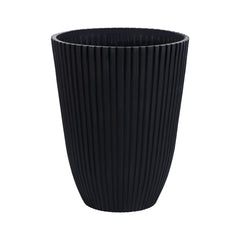 Ribbed Charcoal Planter (12*15 inches)