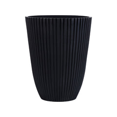 Ribbed Charcoal Planter (12*15 inches)