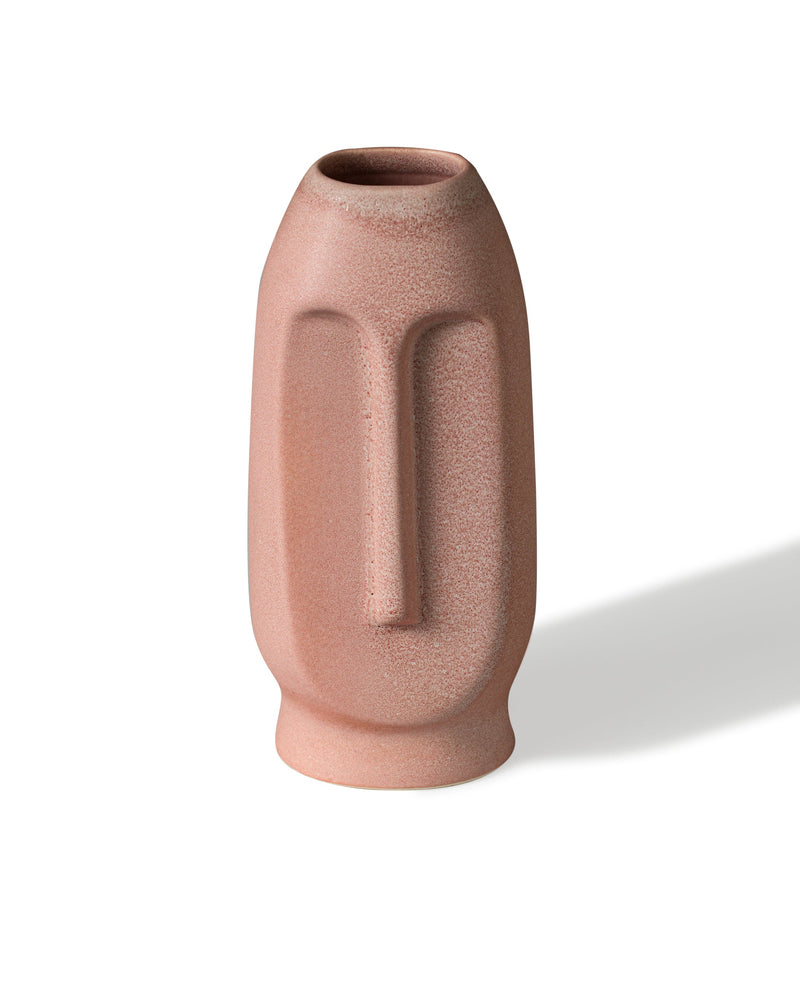 Alamkari India Ceramic Calm Face Flower Vase