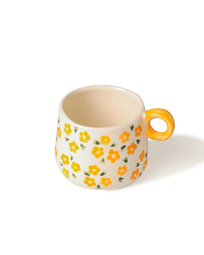 Alamkari India Ceramic Citrus Sip Cup