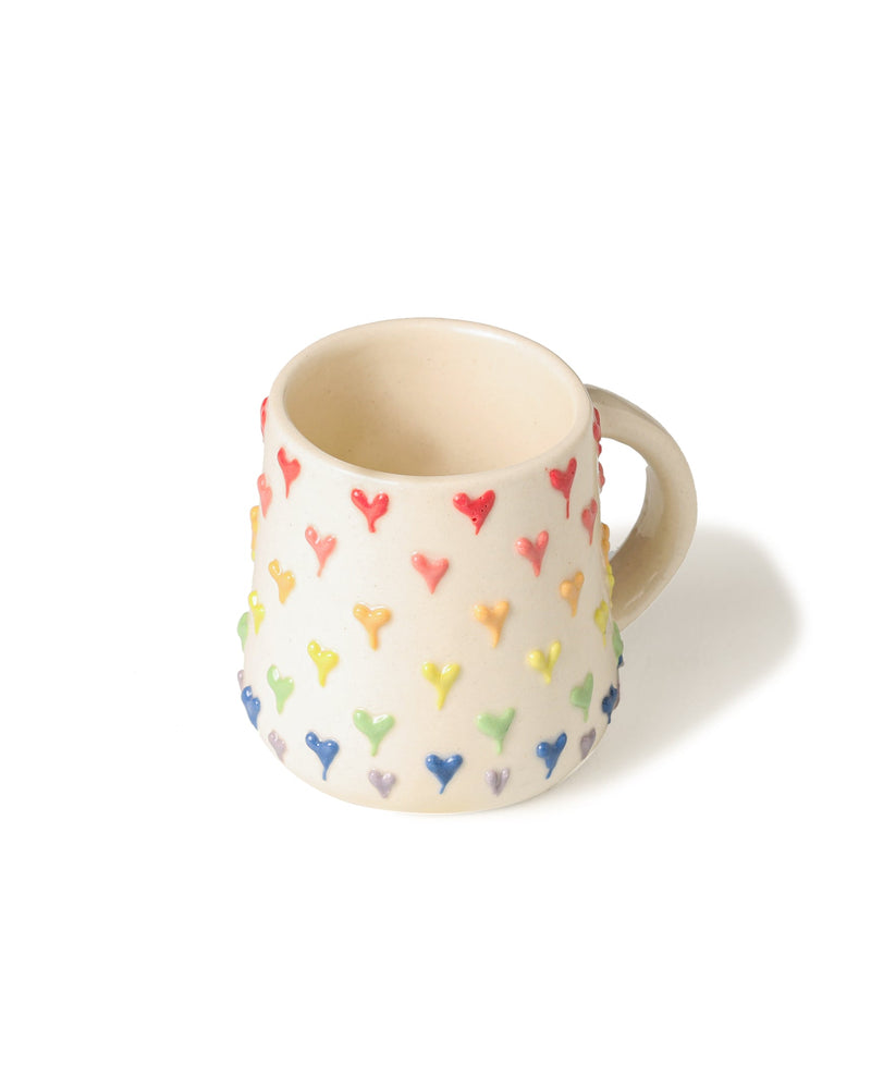 Alamkari India Ceramic Embossed Hearty Coffee Mug