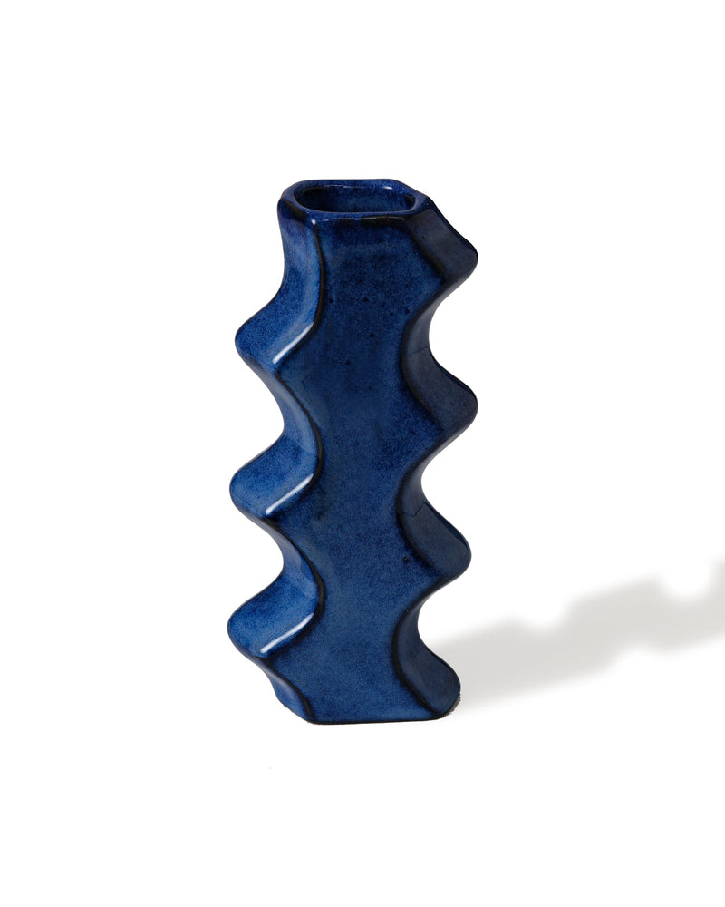 Alamkari India Ceramic Ladder Cut Flower Vase