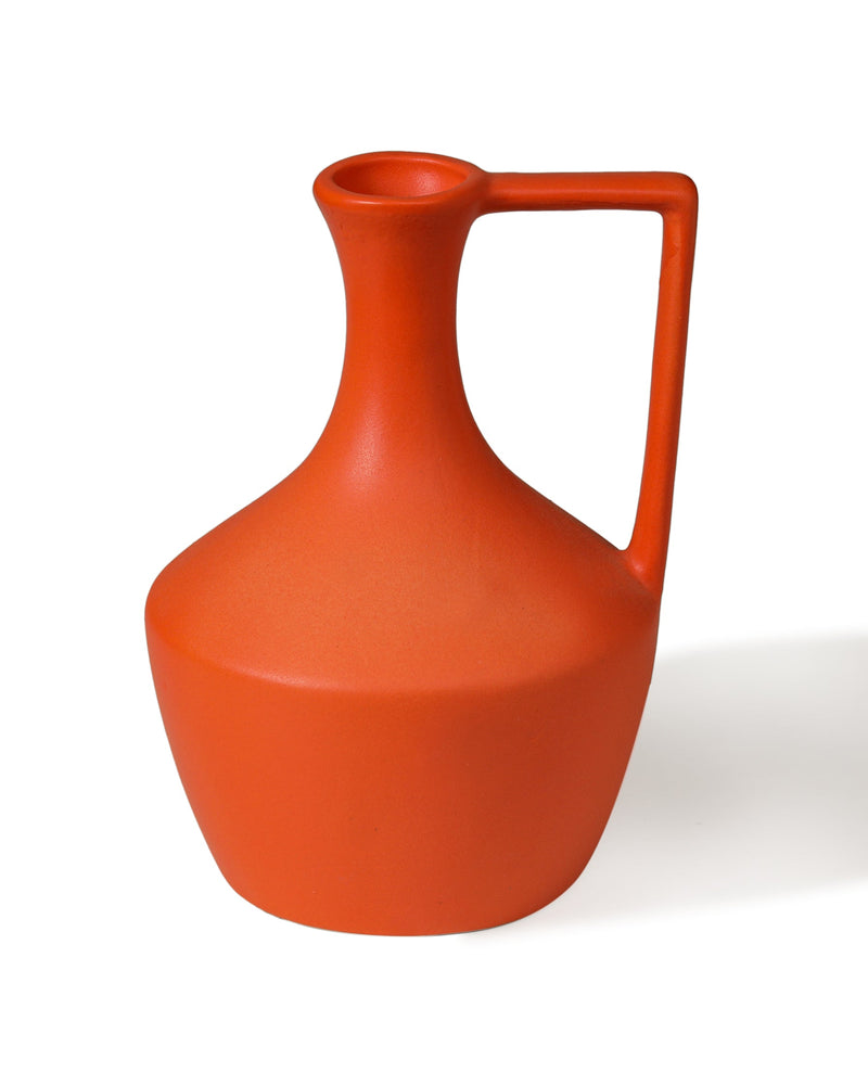 Alamkari India Ceramic Matka Design Flower Vase