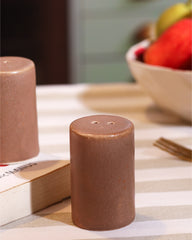 Alamkari India Ceramic Rustic Ceramic Salt & Pepper Shaker Set