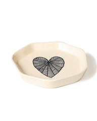 Alamkari India Ceramic Zebra Stripe Platter