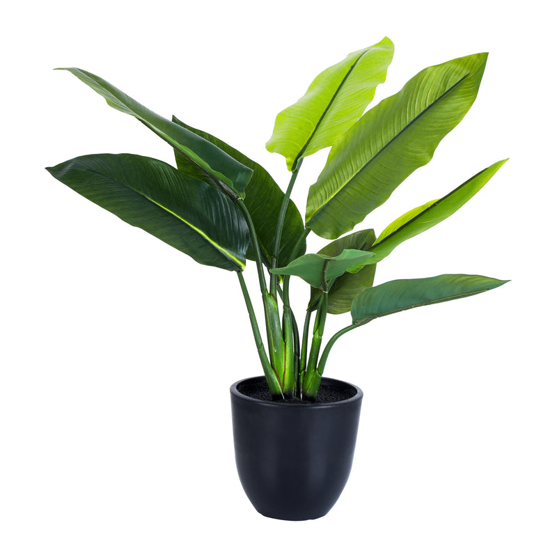 Alamkari India Fabric Artificial Potted Banana Plant (50 cm)