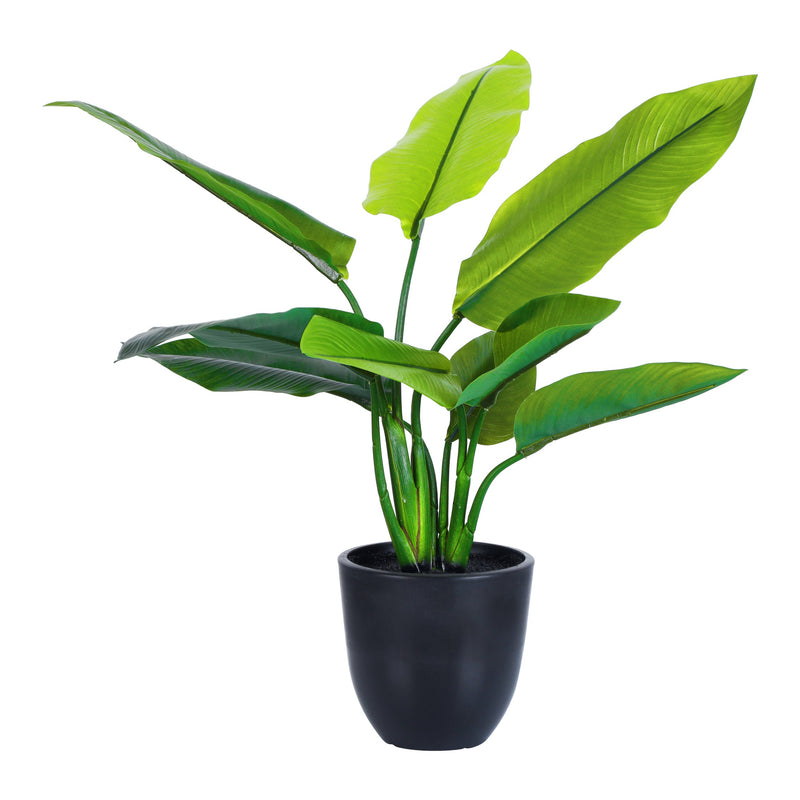 Alamkari India Fabric Artificial Potted Banana Plant (50 cm)