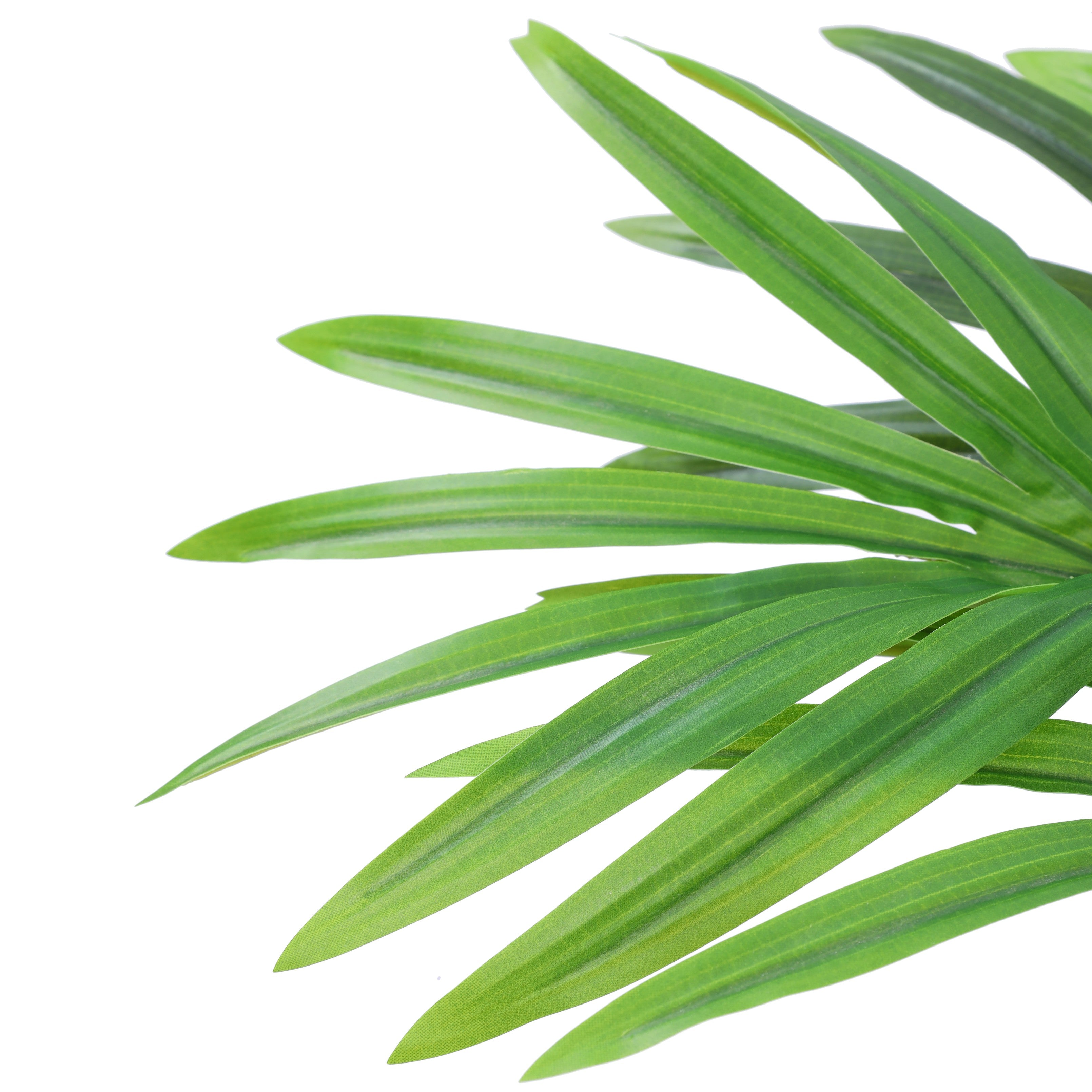 Alamkari India Fabric Artificial Rhapis Palm (60 cm)