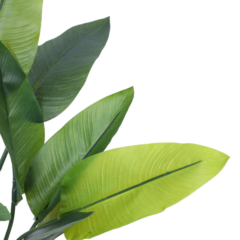 Alamkari India Fabric & Plastic Artificial Banana Potted Plant (70 cm)