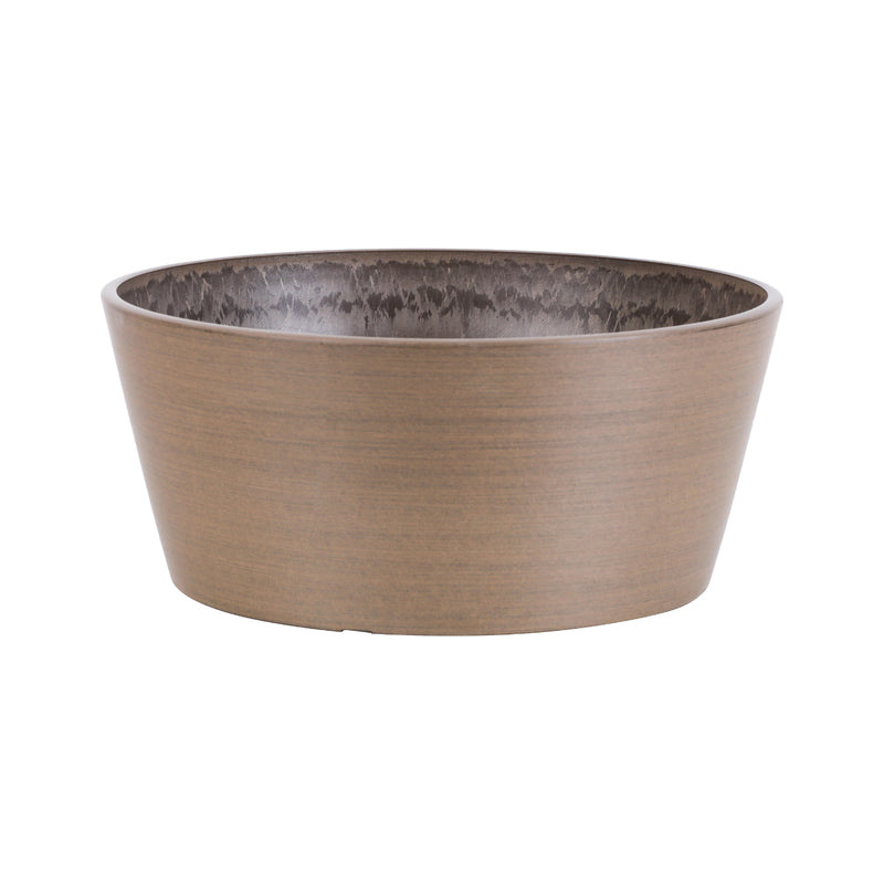 Alamkari India FRP (Fiberglass) / Brown Taupe Succulents, Plants and Bonsai Tray Planter