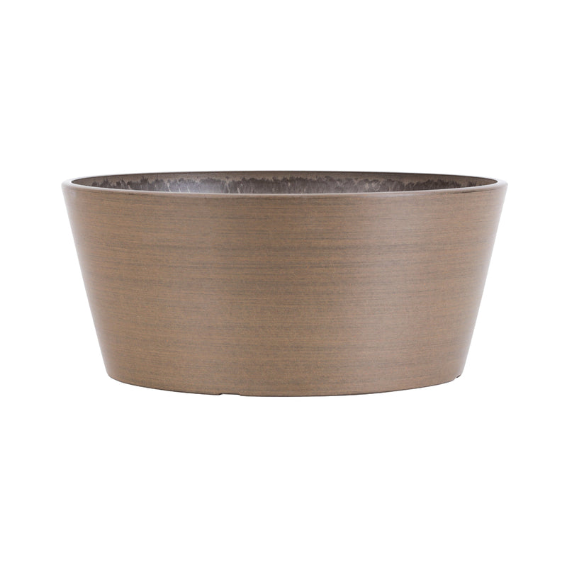 Alamkari India FRP (Fiberglass) / Brown Taupe Succulents, Plants and Bonsai Tray Planter