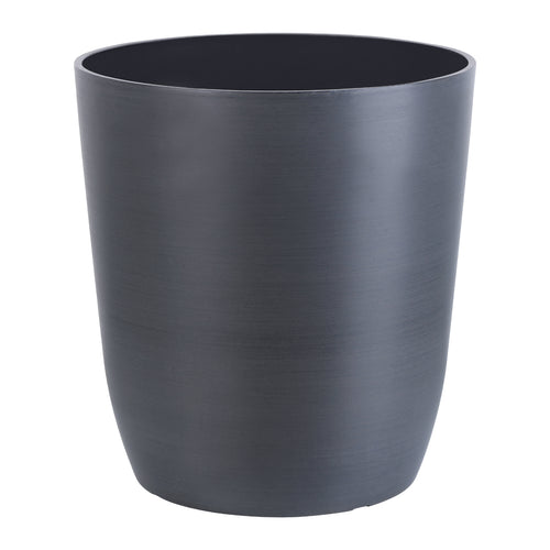 Alamkari India FRP (Fiberglass) / Grey Verdant Planter (Medium, 12x13 inches, Slate Grey)